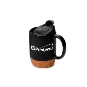 Mug Cerámico Base Corcho