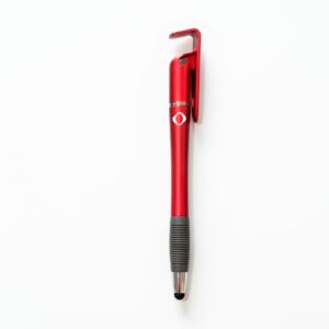 Lapicero Plástico Acabado Rojo Mate